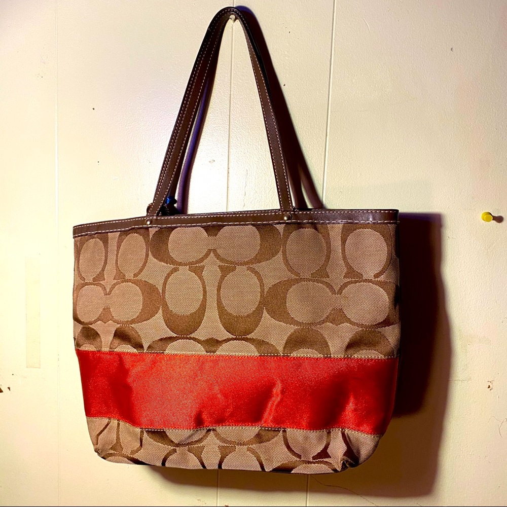 Vintage Reversible Coach Bag.